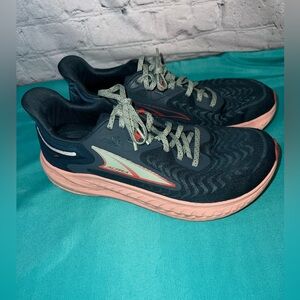 Altra Torin 7 Running Shoes Blue Peach Women’s Size 9.5 ALOA82CZ325